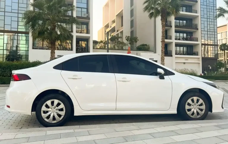 Rent Toyota Corolla Cross 2024 in Dubai