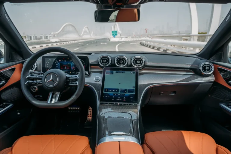 Rent Mercedes-Benz C200 2023 in Dubai
