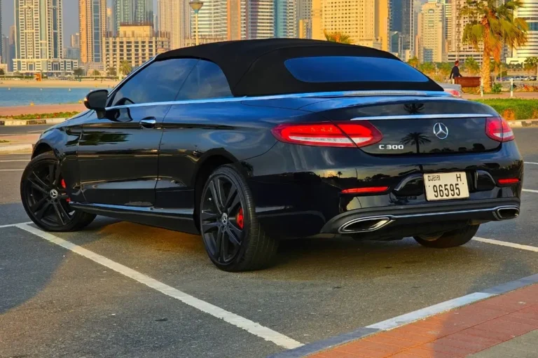 Rent Mercedes-Benz C300 Convertible in Dubai
