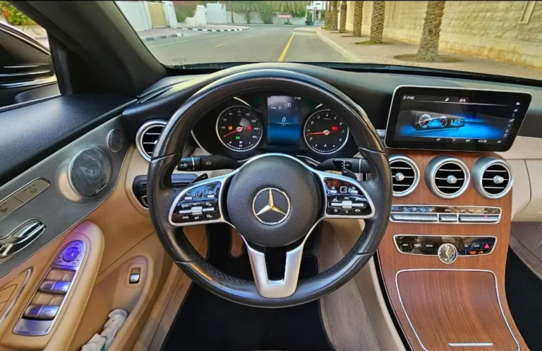 Rent Mercedes-Benz C300 Convertible in Dubai